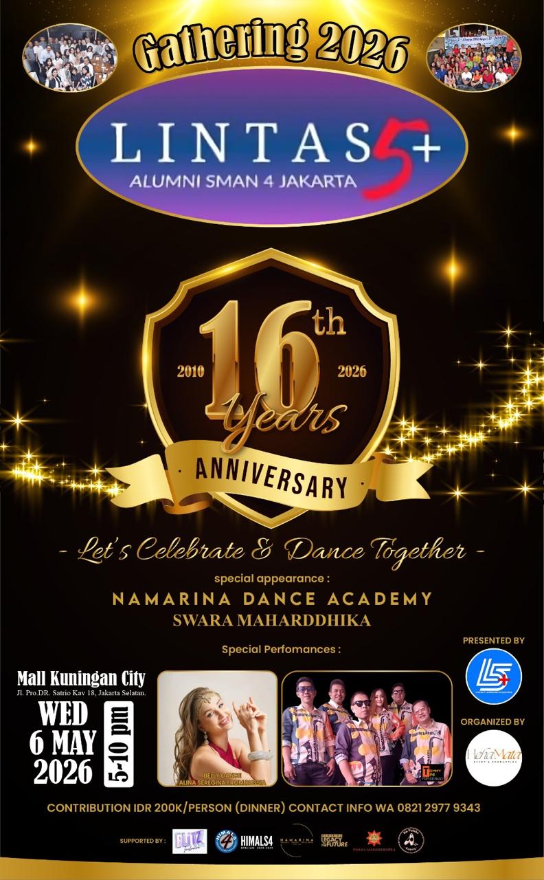 Banner Gathering & 16 th Anniversary LINTAS 5+